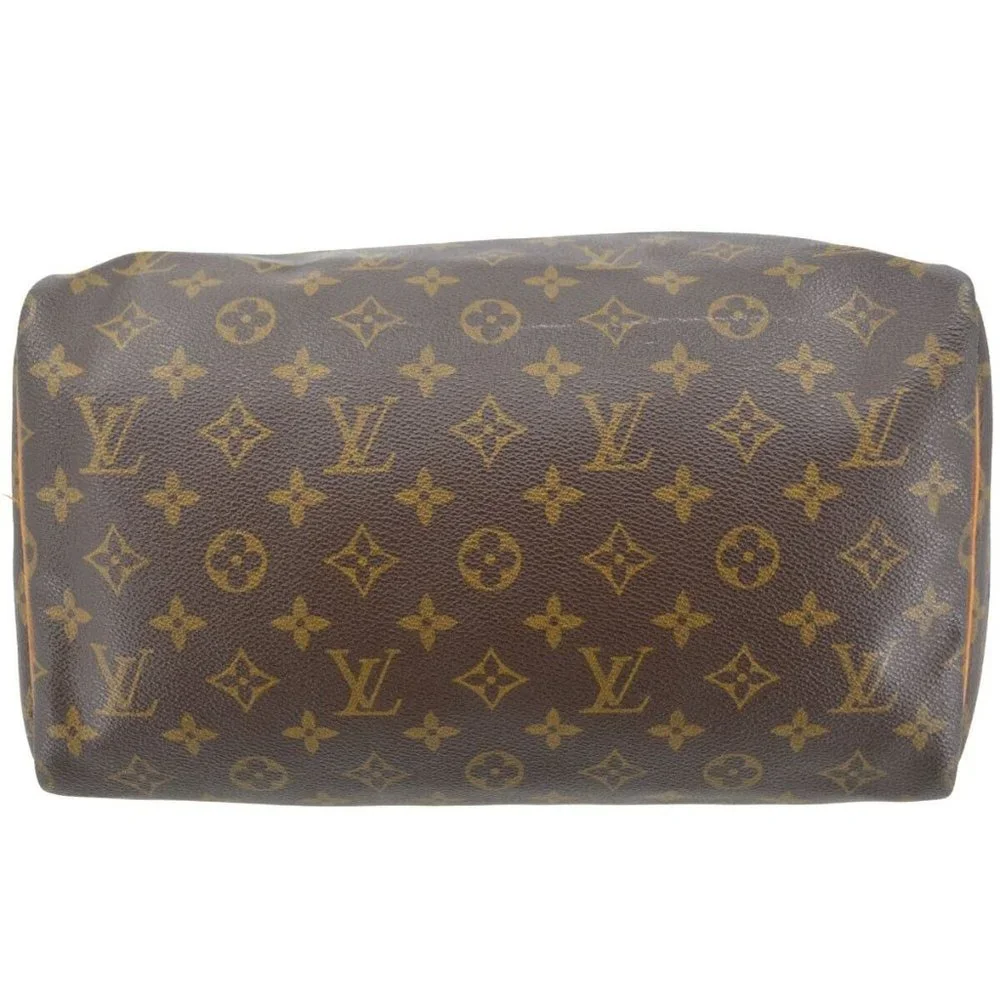 Louis Vuitton Brown Monogram Speedy 30 Top-Handle Bag